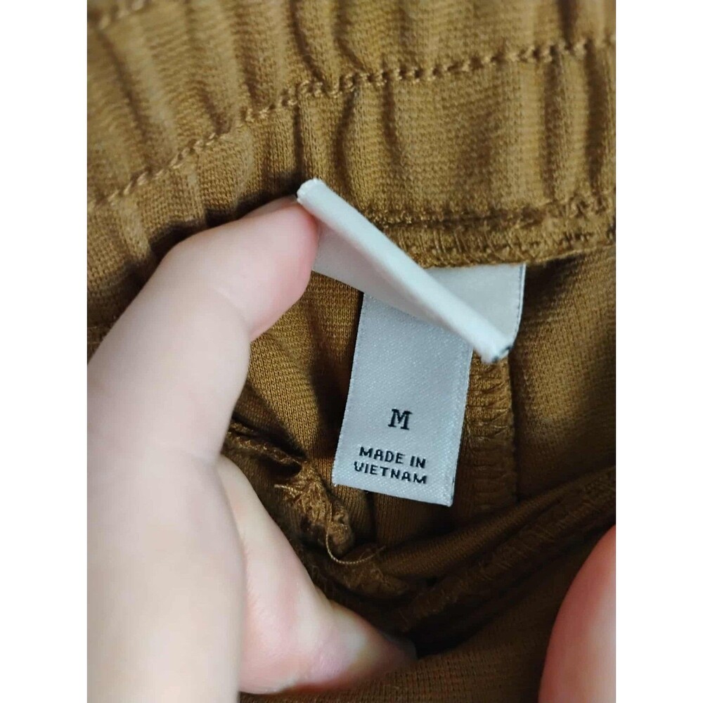 A New Day | Brown Pleated Sweatpants Size Medium - Picture 3 of 4